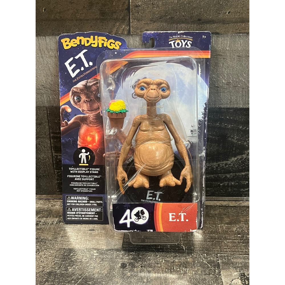 Noble Collection BendyFigs E.T. The Extra-Terrestrial 40th Anniversary Figure